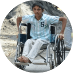 Samarthanam beneficiary Manu