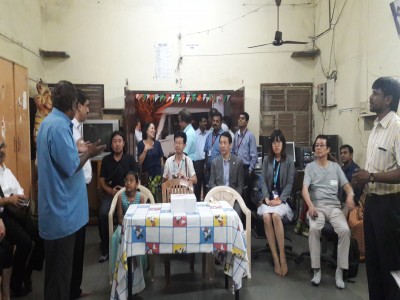 Japan delegates visit