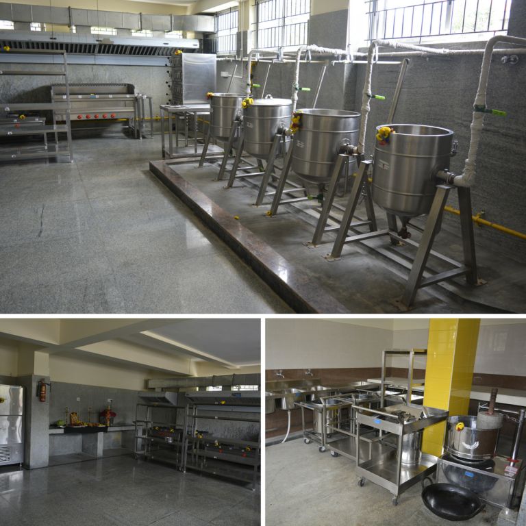 Samarthanam automated modular kitchen for midday meals