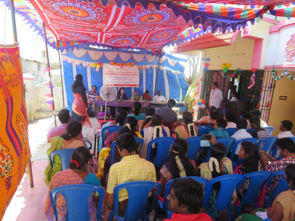 Samarthanam LRC Chennai first anniversary