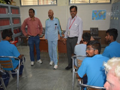 Mr Syed Kirmani visits Samarthanam