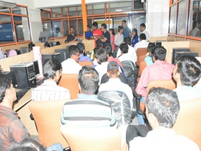 Volunteers from Oracle