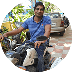 Samarthanam beneficiary Bhaskar