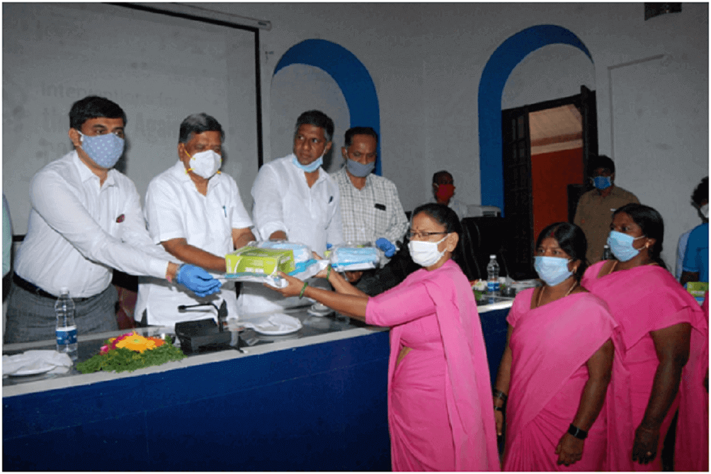 Samarthanam Trust continues its Health Kit Distribution as part of COVID Relief Service Campaign
