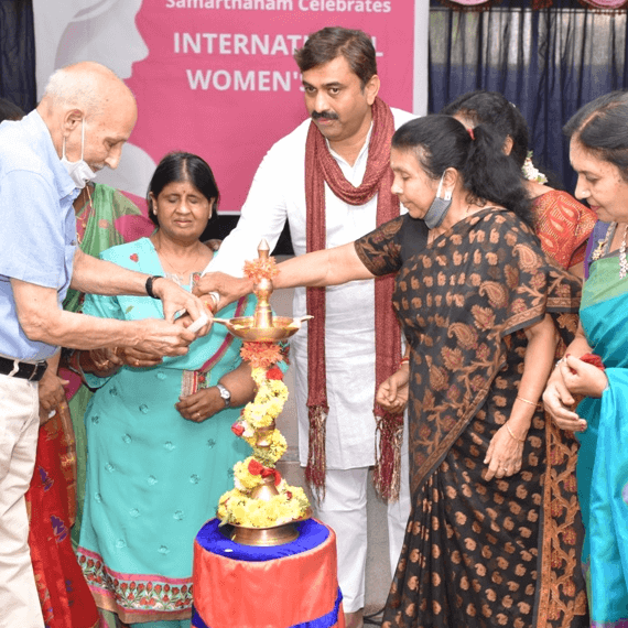 Womens day at samarthanam Trust
