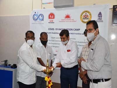 Vaccine Drive Camp for People with Disabilities & their Caregivers !