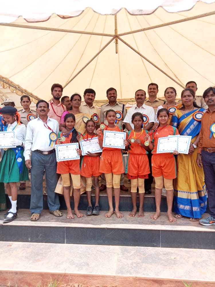 The cluster-level sports meet was held at KSRP grounds from 26th to 28th July 2022-3