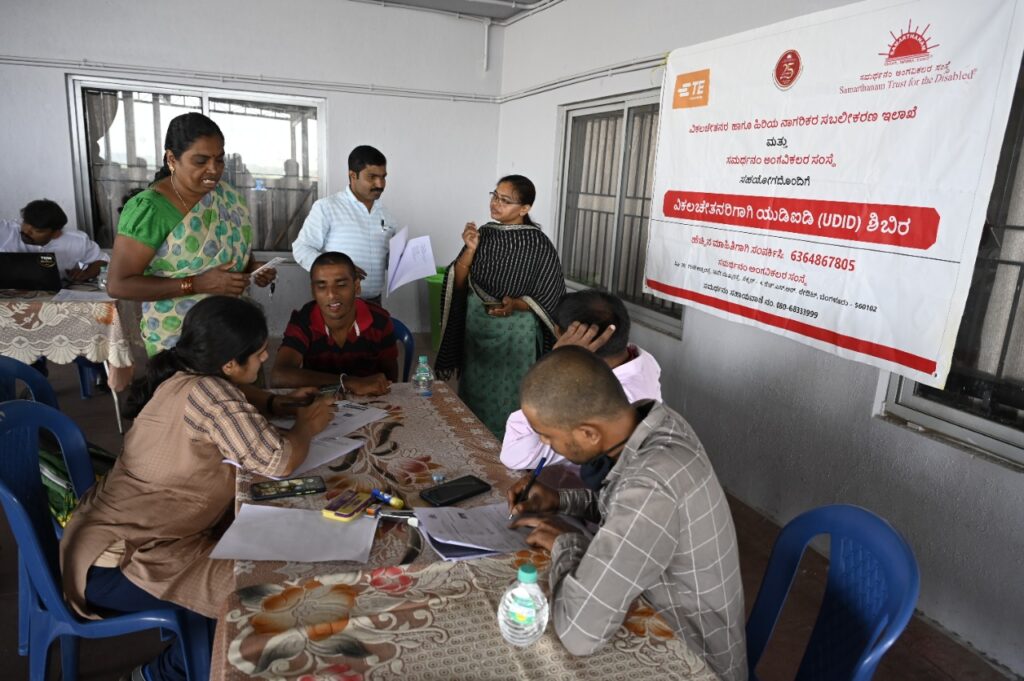 Unique Disability Identity (UDID) card camp on 23rd Sep 2022 under the TE Connectivity project-6