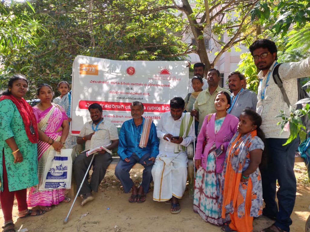 Samarthanam conducted a Unique Disability Identity Camp in association with TE Connectivity-9