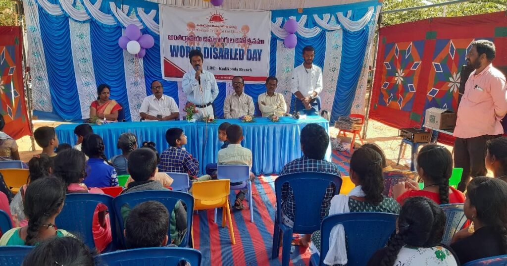 World Disability Day celebrations at Samarthanam 2022-4