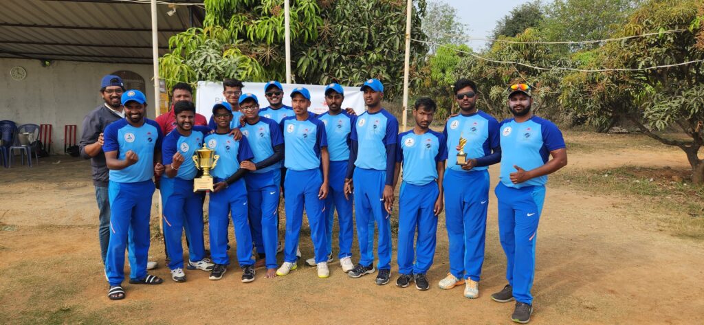 A friendly cricket match as Purple Quarter’s CSR activity-3