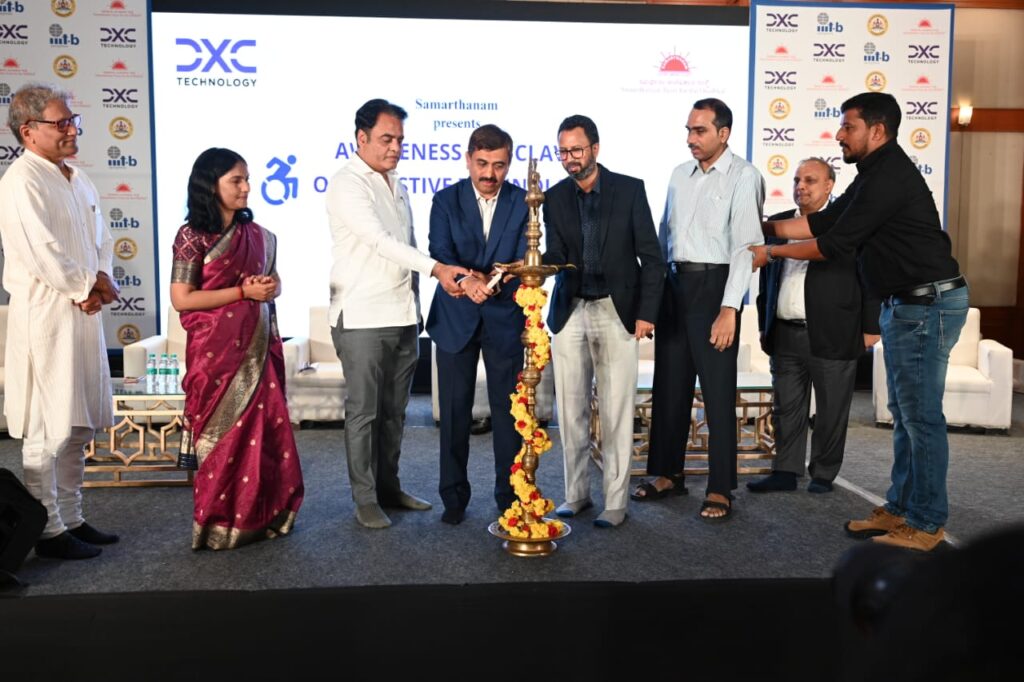 Awareness Conclave on Assistive Technology for People with Disabilities, organized by Samarthanam Trust, in collaboration with DXC Technology-1