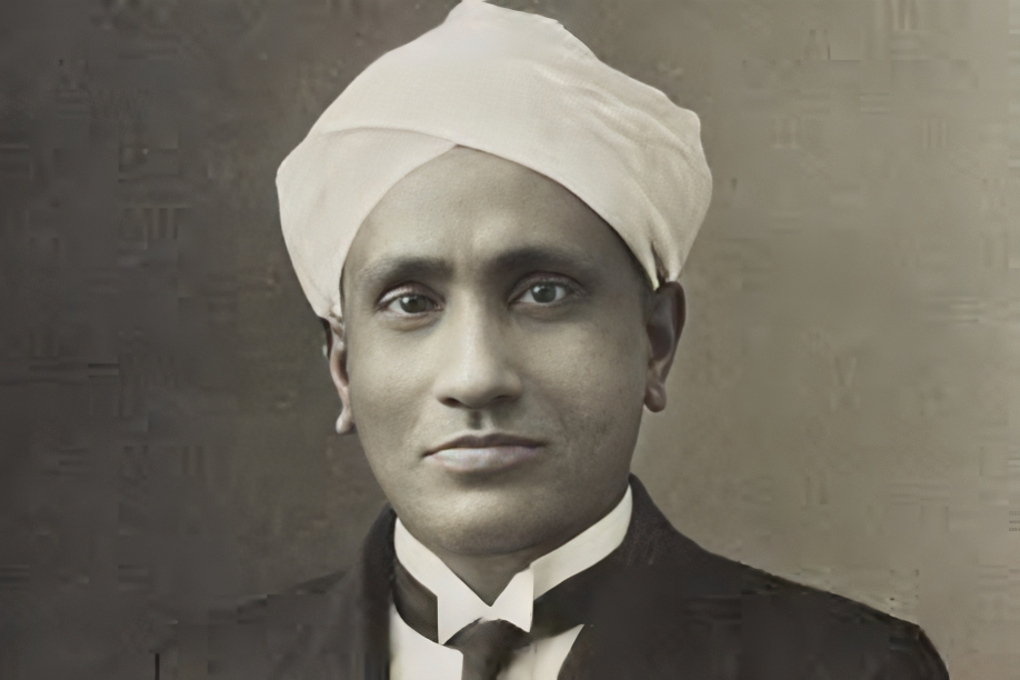 cv raman photo
