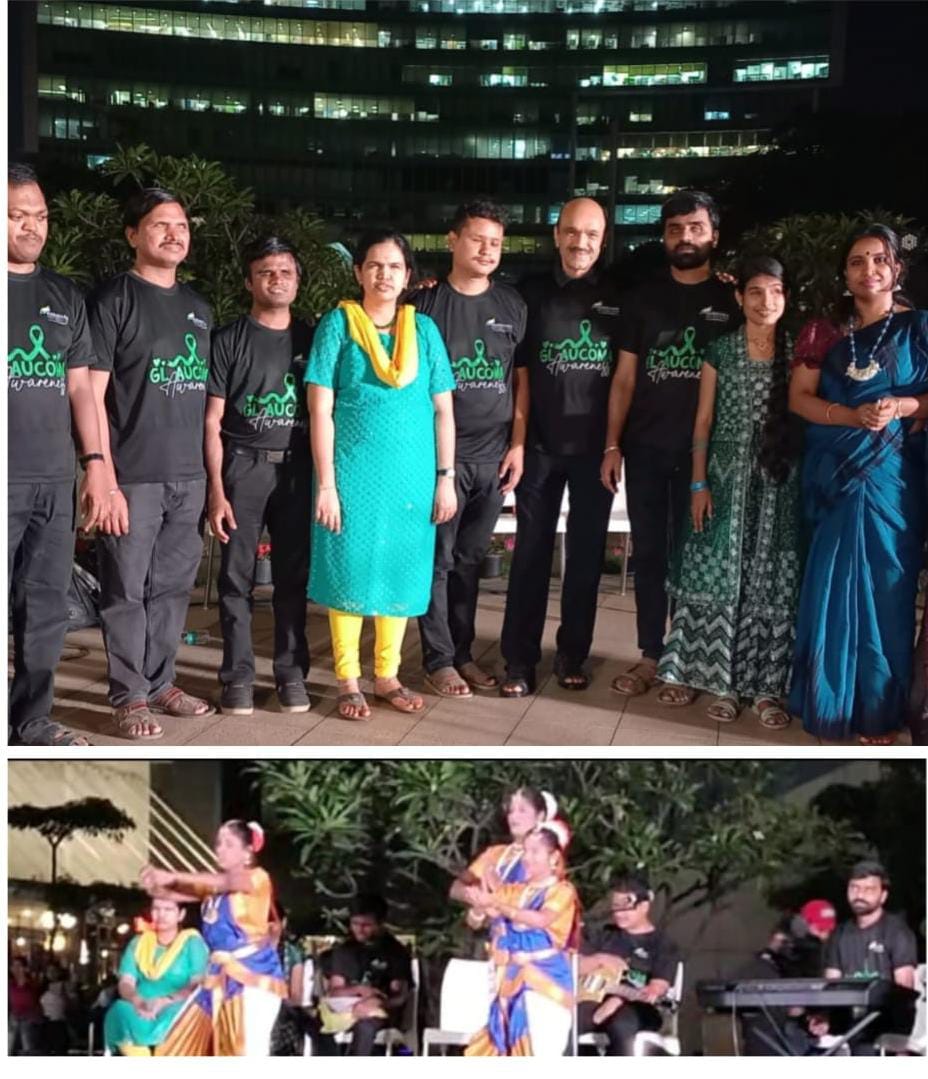 Sunadha, the cultural wing of Samarthanam, had a memorable night at the 