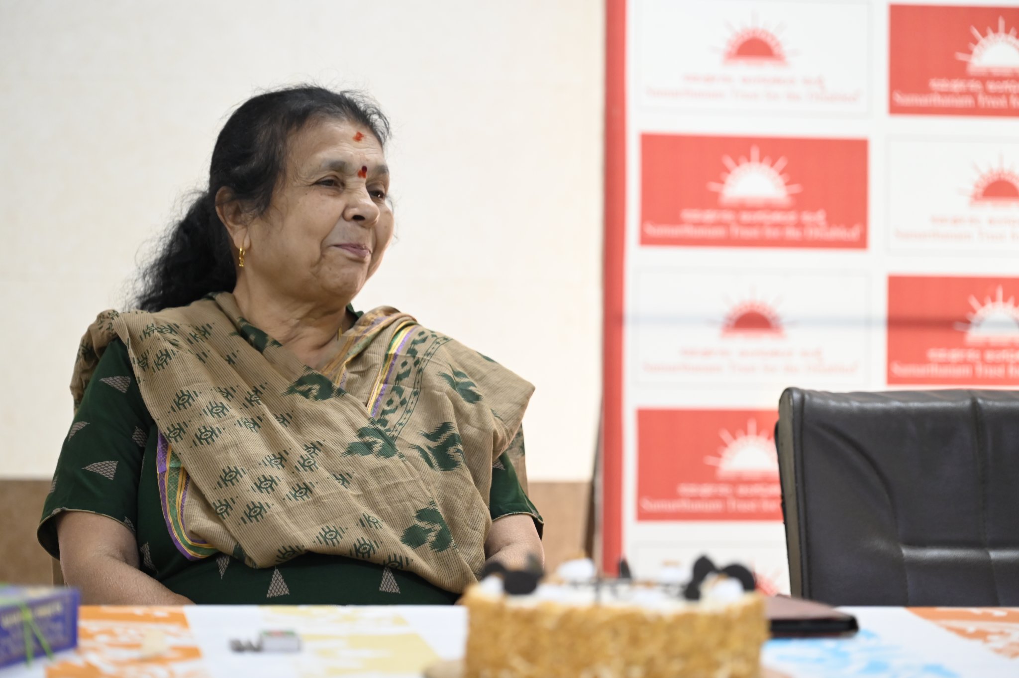 Happy Birthday to our beloved Samarthanam Trustee, Smt. Vasanti Savanur on 18th of May 2023