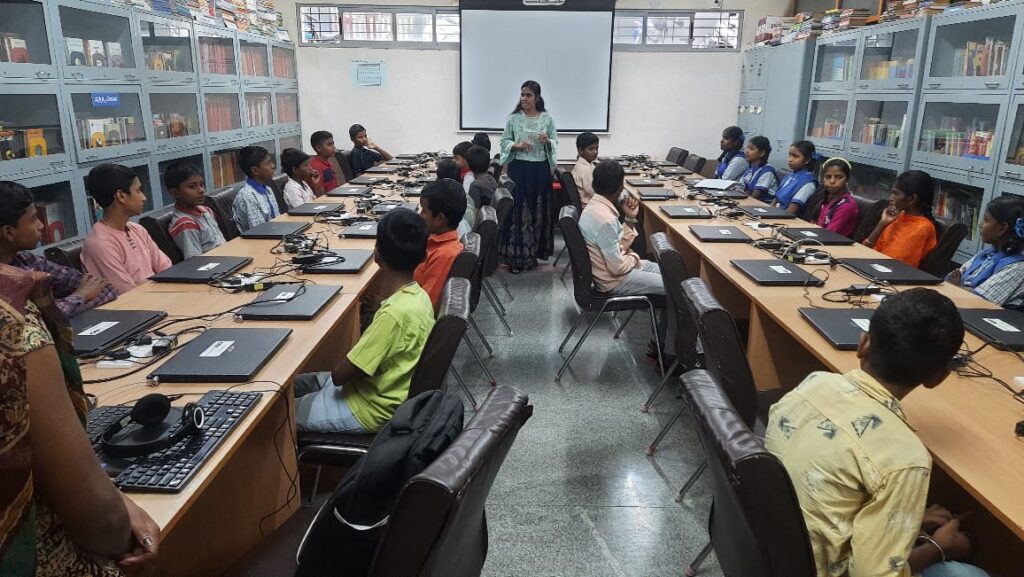 Digital Library orientation at Samarthanam