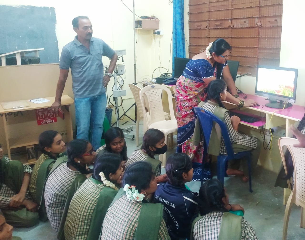 Introducing our new initiative to support computer education at Bagepalli Government Girls High School