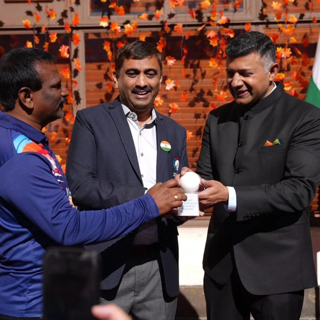 The High Commission of India, London warmly welcomed and honored the Indian Cricket Team-1