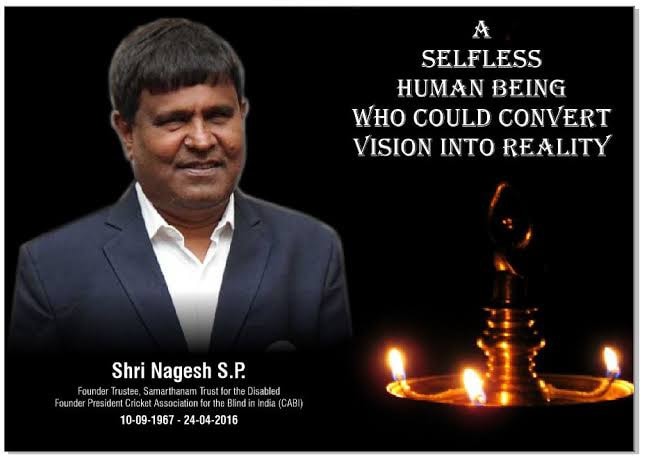 Remembering the late Shri S.P. Nagesh on his birthday on 10-09-2023