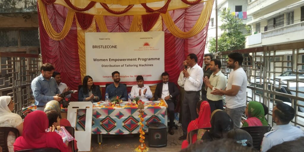 Empowering women in Delhi with the support of Bristlecone-1