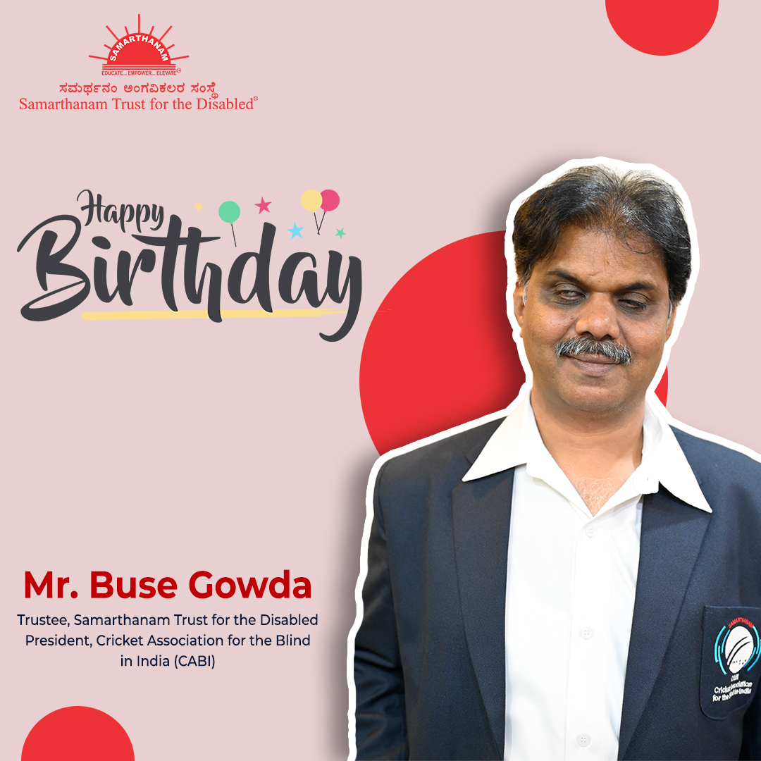 Happy Birthday, Mr. Buse Gowda!