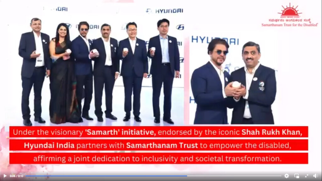 Samarthanam Trust Joins Forces with Hyundai India Foundation