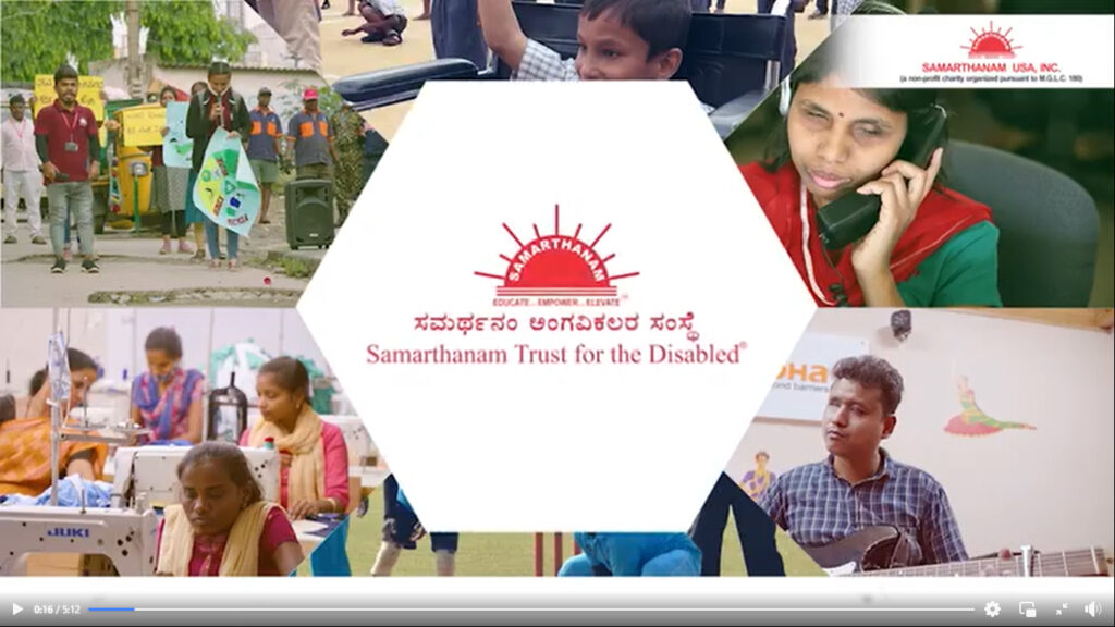 Varavani Dwarki president of Samarthanam USA wishes a Happy Thanksgiving