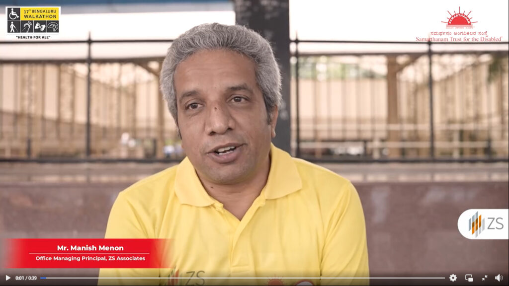 Grateful for the kind words from Mr. Manish Menon