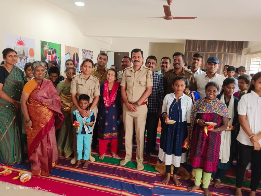 Honoured for the heartwarming visit of Shri. Radhakrishna Police Inspector-4