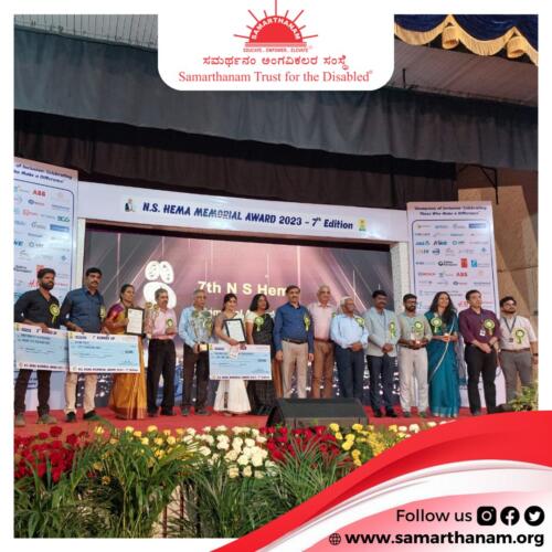 APD a groundbreaking non-profit organization founded in 1959 by the late N. S. Hema celebrated the 7th NS Hema Memorial Award-1