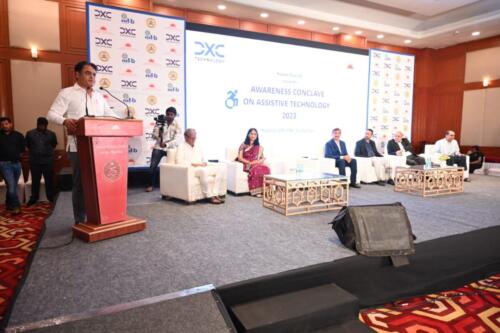 Awareness Conclave on Assistive Technology for People with Disabilities, organized by Samarthanam Trust, in collaboration with DXC Technology-3
