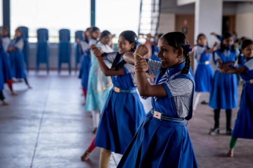BYJU'S is empowering young women from classes 5–10 in Samarthanam Trust through a self-defense workshop-4
