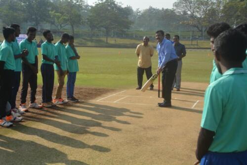 Blind cricket of Karnataka challengers in Mandya-6