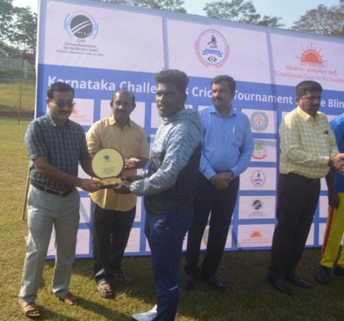 Blind cricket of Karnataka challengers in Mandya-8