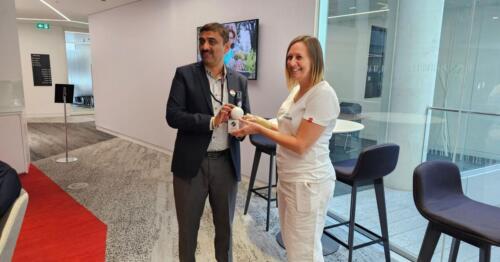 Dr Mahantesh G Kivadasannavar and Blind Cricket team special visit to the Oracle UK Office-3