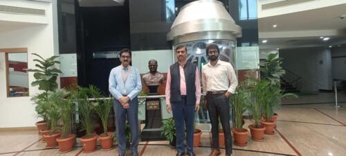 Dr. Mahantesh G Kivadasannavar had the privilege of meeting Dr. HS Ballal Pro Chancellor of MAHE-3