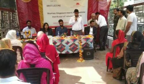 Empowering women in Delhi with the support of Bristlecone-3