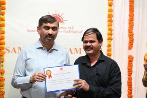 Happy 8th anniversary, Samarthanam BPO-4