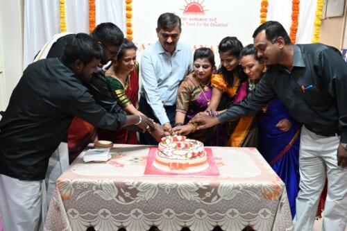 Happy 8th anniversary, Samarthanam BPO-6