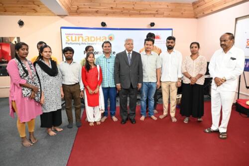 Hon. Justice B S Patil, Lokayukta, State of Karnataka visits Samarthanam-10