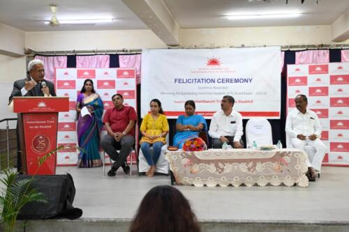 Hon. Justice B S Patil, Lokayukta, State of Karnataka visits Samarthanam-2