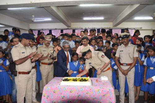 Honoured for the heartwarming visit of C.K. Baba Sir Deputy Commissioner of Police South-East division Bengaluru City Police-2