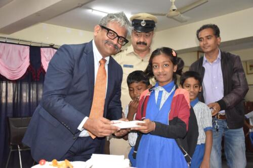 Honoured for the heartwarming visit of C.K. Baba Sir Deputy Commissioner of Police South-East division Bengaluru City Police-5