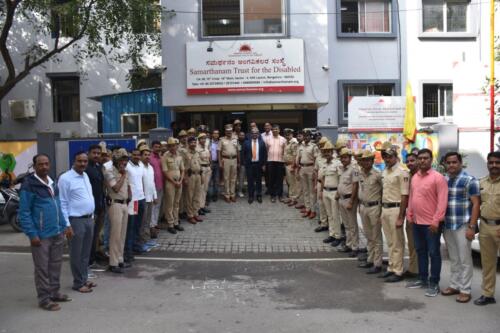 Honoured for the heartwarming visit of C.K. Baba Sir Deputy Commissioner of Police South-East division Bengaluru City Police-6