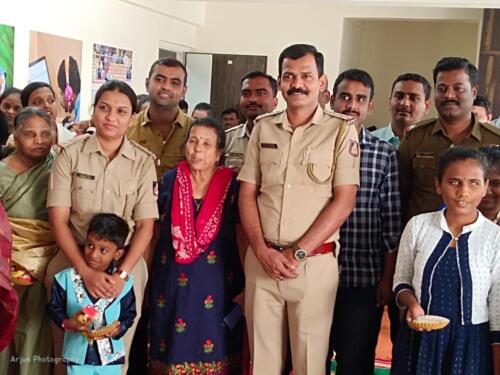 Honoured for the heartwarming visit of Shri. Radhakrishna Police Inspector-3