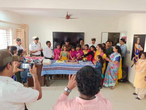 Honoured for the heartwarming visit of Shri. Shiva Prakash Devaraju DCP Traffic South Bengaluru City-2