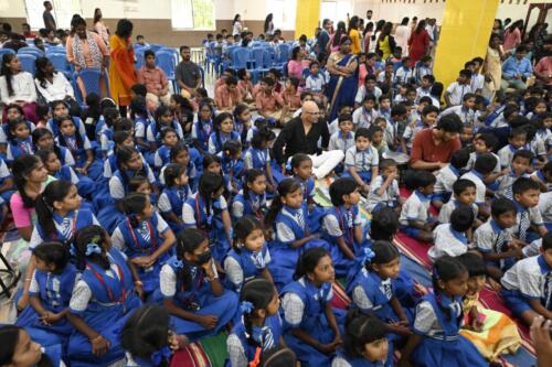 Indrajit Lankesh of Kannada and Hindi cinema, celebrated his 47th birthday at Samarthanam Bengaluru-10