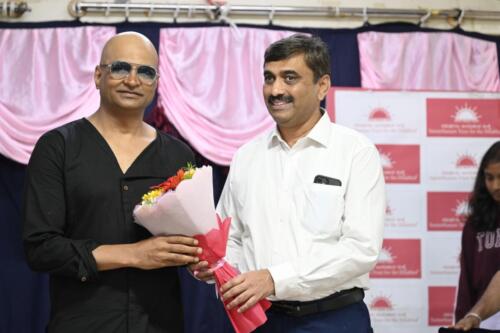 Indrajit Lankesh of Kannada and Hindi cinema, celebrated his 47th birthday at Samarthanam Bengaluru-2
