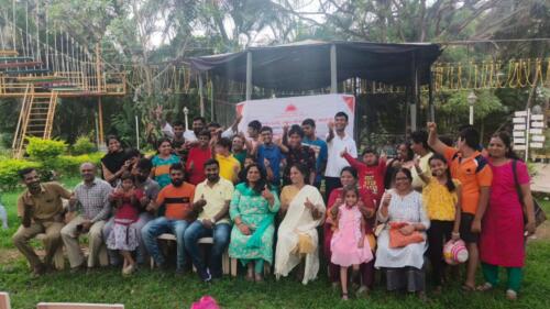 Intellectually disabled (ID) students of Samarthanam Mysore School went on a delightful trip to New Sharada Resort in Mysore-1