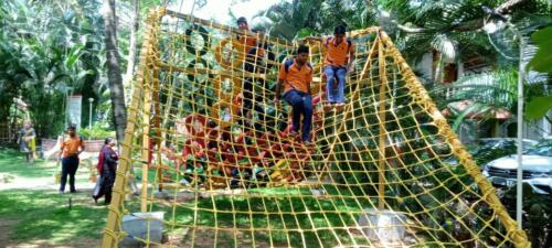 Intellectually disabled (ID) students of Samarthanam Mysore School went on a delightful trip to New Sharada Resort in Mysore-4
